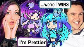 SCOTT IS MY TWIN SISTER?! | Funny Gacha Life Story Reaction