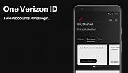 Get one Verizon ID in the My Verizon app