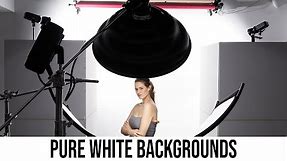 Easy White Background for Product and Portrait Photography