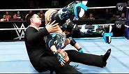 WWE 2k20: Tegan Nox vs Michael Cole, Intergender wrestling +chokeslam