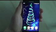 3D Christmas Tree Live Wallpaper for Android phones and tablets