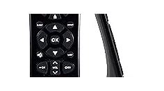 Philips Universal Remote Control for Samsung, Vizio, LG, Sony, Sharp, Roku, Apple TV, RCA, Panasonic, Smart TVs, Streaming Players, Blu-ray, DVD, Simple Setup, 6-Device, Black, SRP9263C/27
