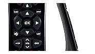 Philips Universal Remote Control for Samsung, Vizio, LG, Sony, Sharp, Roku, Apple TV, RCA, Panasonic, Smart TVs, Streaming Players, Blu-ray, DVD, Simple Setup, 6-Device, Black, SRP9263C/27