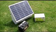 Cyclops Champ Solar Electric Fence Charger System