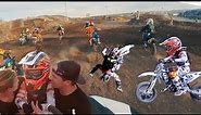 SEVEN-YEAR-OLD KID'S FIRST DIRT BIKE RACE | FIRST TIME RACING MOTOCROSS