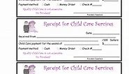 Daycare Receipt Template - Fill Online, Printable, Fillable, Blank | pdfFiller
