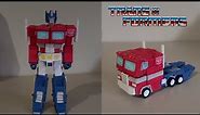 Papercraft - Transformers G1: Optimus Prime - Review