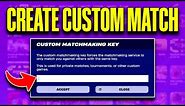 How to Create Custom Match in Fortnite (2024) - How to Join Private Match in Fortnite