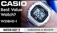 Best Value Watch? Casio W218HD-1 | Unboxing & Quick Look