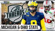 Beyond 'The Game,' Michigan and Ohio State's iconic helmet histories are intertwined | Threads