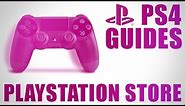 PS4 Guides - The PlayStation Store on PlayStation 4