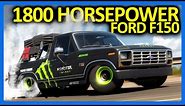 Forza Horizon 5 : 1800 Horsepower Ford F150 Customization!! (FH5 Ford F150)