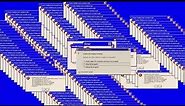 Windows XP Error Virus Meme: No Background Overlay | I Blue Screen Things"