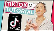 THE ULTIMATE TIKTOK TUTORIAL FOR BEGINNERS | How to film, edit and set up your account for success