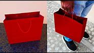 How To Make a Paper Bag - Paper Shopping Bag Craft Ideas (Anyone Can Make it!)