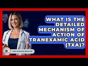 What Is The Detailed Mechanism Of Action Of Tranexamic Acid (TXA)? - First Response Medicine