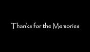 Thanks for the Memories │Spoken Word Poetry