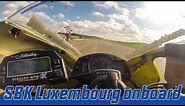 Full Race Colmar-Berg Luxembourg 2017 │ Superbike │ Goodyear circuit │ CBR600cc vs 1000cc onboard