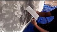 how to make Stucco texture design step by step simple process Asian Paint Royale Play