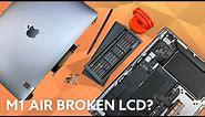 M1 MacBook Air 2020 | Broken Lcd Removal Guide