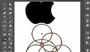 Apple Logo Design - Adobe Illustrator #shorts