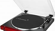 Audio-Technica LP60X Fully Automatic Turntable (Red)