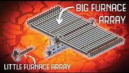 Two of Minecrafts Best Furnace Arrays