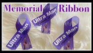 Homegoing Ribbon Tutorial | Memorial Ribbon | In memory of
