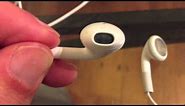 Apple iPhone 5 earbuds unboxing and review