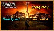 Fallout: New Vegas - Longplay (Main Quest) Full Game Walkthrough (No Commentary)