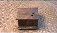 Grandfather's clock music box