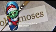 Baby Yoda Christmas Nails! Amazing Xmas Nail Art TUTORIAL