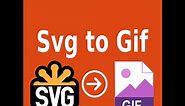 Svg to Gif