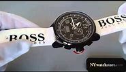 Men's White Hugo Boss Chronograph Watch 1512802