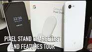 Google Pixel Stand (Pixel 3/XL) | Wireless battery charge test & review