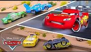 Lightning McQueen's Top Racing, Crashes and Stunts! | Pixar Cars