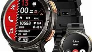 KOSPET Smart Watches for Men, 60 Days Extra-Long Battery, 50M Waterproof, AI Assistant, Rugged Military Smartwatch Answer/Make Call, 1.43” AMOLED Always-On Display Fitness Watch for Android iPhone