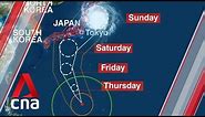 Super typhoon expected to hit Japan this weekend