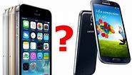iPhone 5S mi alsak Galaxy S4 mü?