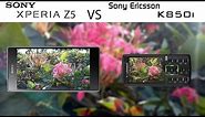 Xperia Z5 vs Sony Ericsson K850i