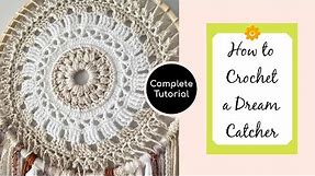 How to Crochet a Dream Catcher Wall Hanging