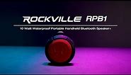 All About Your Rockville RPB1 10 Watt Waterproof Portable Handheld Bluetooth Speaker+NFC Loud!