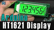 Using HT1621 6 Digits Seven Segment LCD Display | Lesson 103: Arduino Step By Step Course