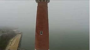 Barnegat Lighthouse Aerial Video - Ol Barney