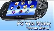 (PS Vita Music) - Home Menu