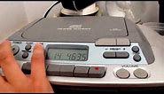 Sony: CD Radio Cassette-Corder Playback CFD-S01 Review
