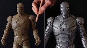 Sculpting IRON MAN - Mark 2 | Iron Man (2008) - Timelapse