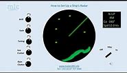 How to Set Up a Ships Radar