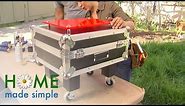 A Turntable Case Turned Table | Home Made Simple | Oprah Winfrey Network