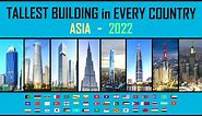 Tallest Building in Every Country: Asia 2022